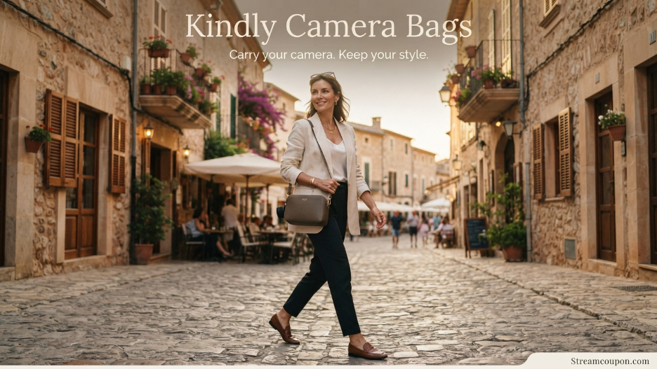 Kindly Camera Bags Coupon Code 2026: Save 10% on Luxe Gear