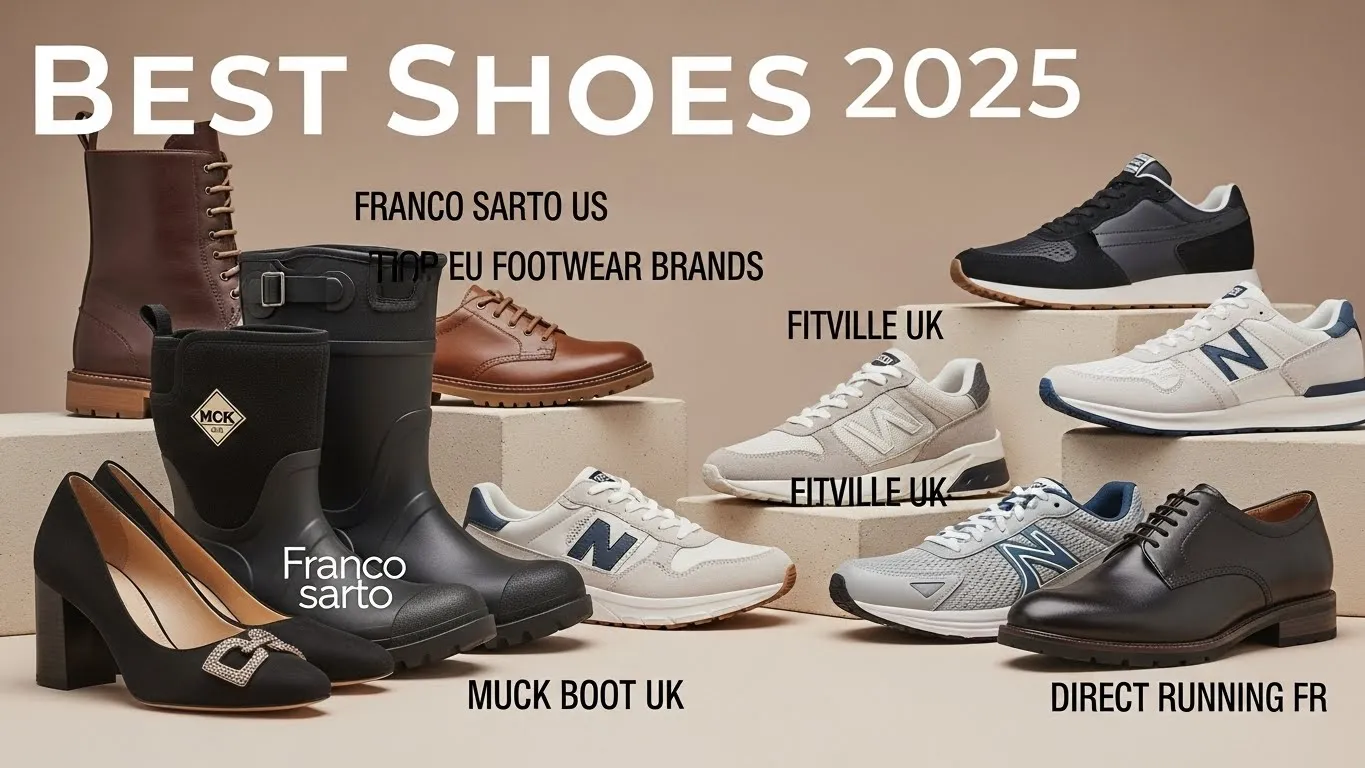 Best Shoes 2026 | Franco Sarto US, Muck Boot UK, Fitville UK, Direct Running FR & Top EU Footwear Brands