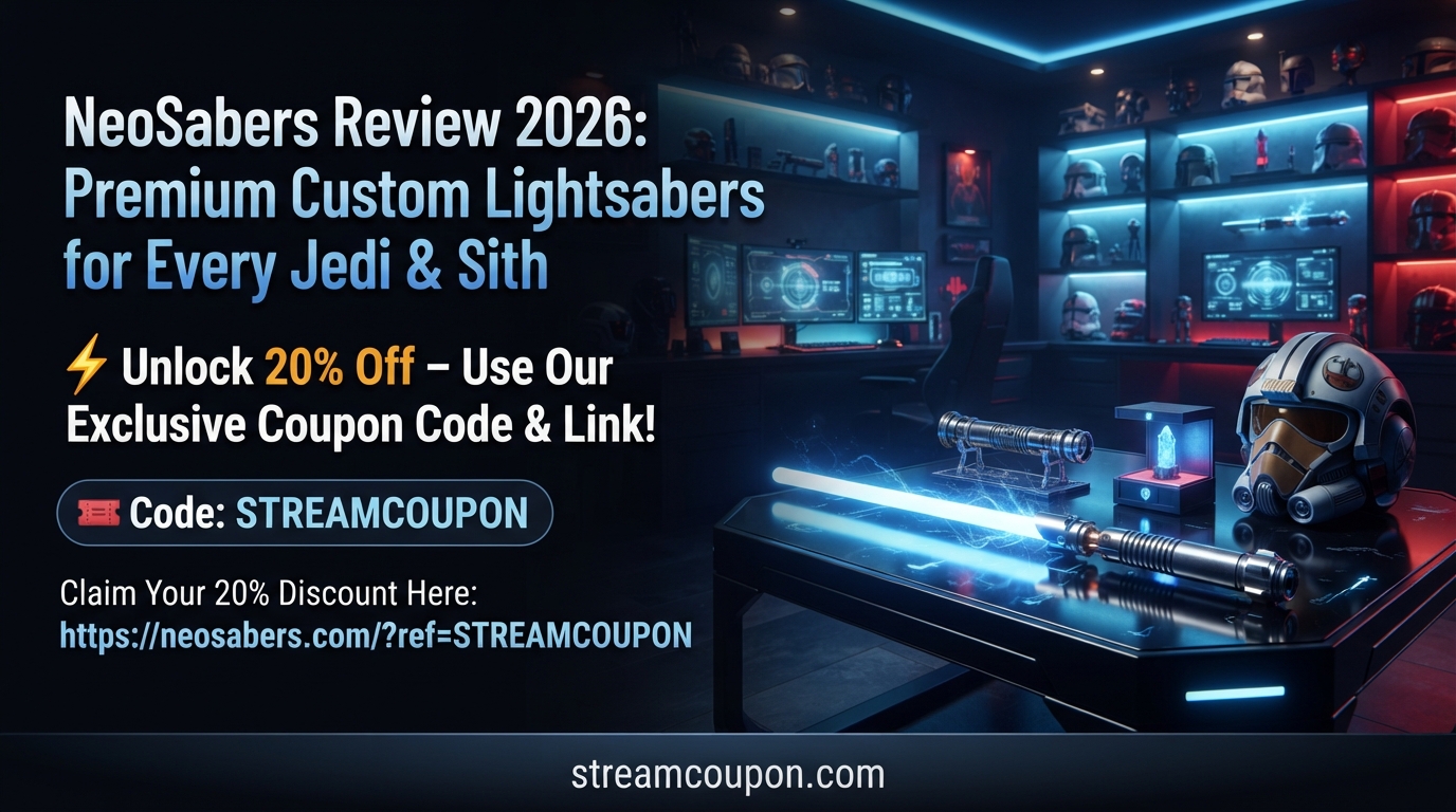 Neosabers Coupon Code 2026: 15% Off Sitewide | Premium Lightsabers