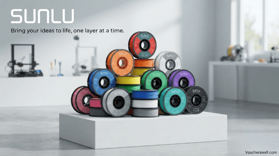 SUNLU Coupon Code 2026: Save 15% on 3D Printing Filaments