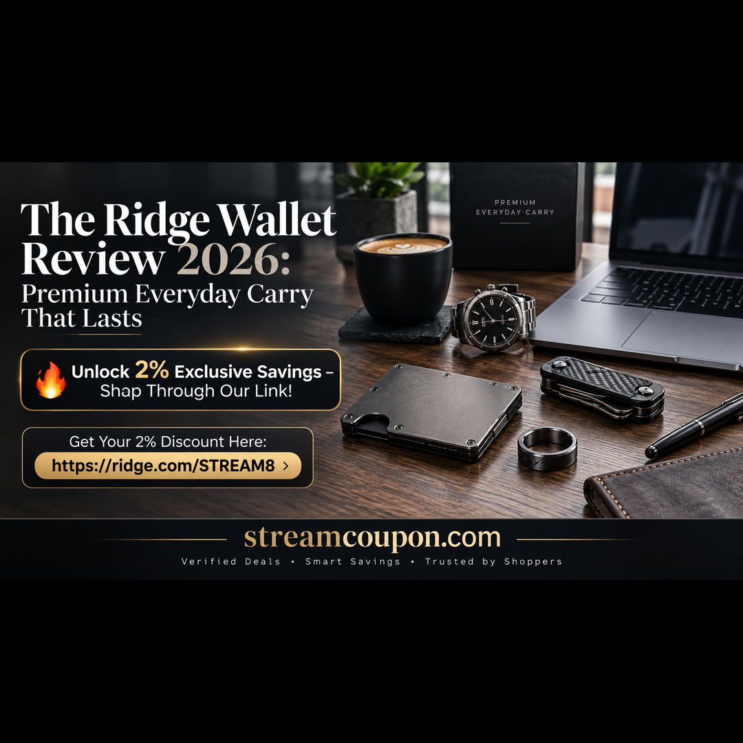 Ridge Coupon Code : 25% Off Sitewide | RFID-Blocking Wallet