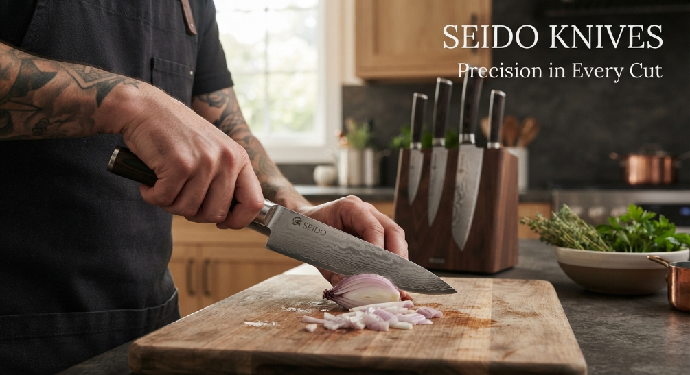Seido Knives Review: Best High-Carbon Japanese Kitchen Knives
