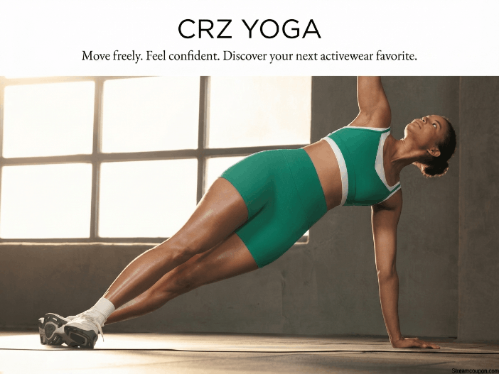 CRZ YOGA Coupon Code 2026: Save on Viral Butterluxe Leggings