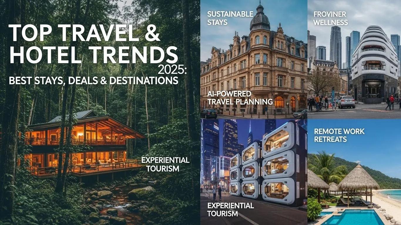 Top Travel & Hotel Trends 2026: Best Stays, Deals & Destinations
